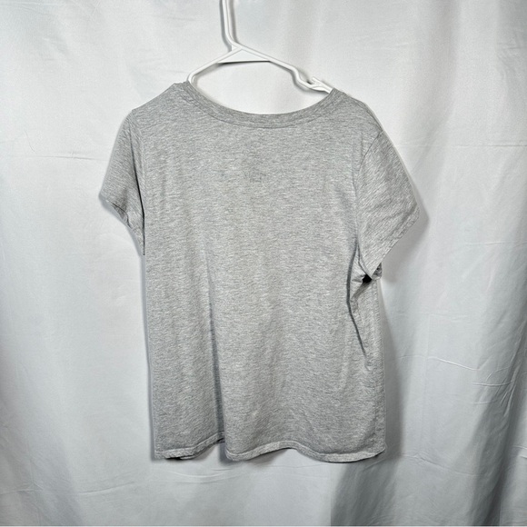 Disney Minnie Mouse Tie Dye Bow Graphic Tee Heather Gray Women’s XL - Picture 6 of 6